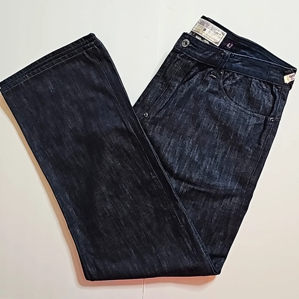 Akoo Blue Jeans. Quality Denim Collection. Men's Size: Waist 42x34 Inseam.